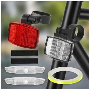 Set Accesorios Bici Completo (Del+Tras) + Clips Radios - ¡Equipa tu Aventura!